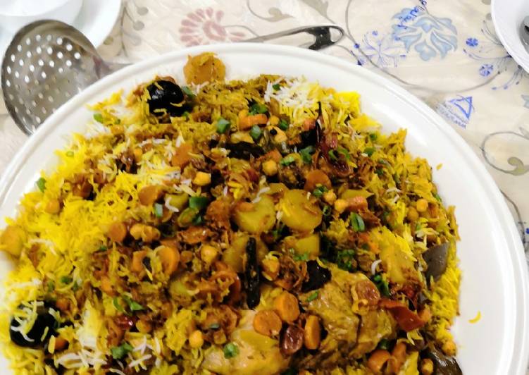 كبسة دجاج مشخول