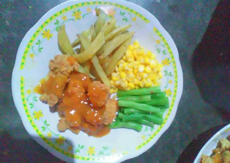 Steak ayam