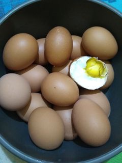 Foto resep Telur asin homemade