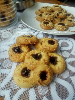 Foto resep Crunchy Thumbprint Cookies