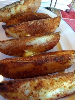 Una foto de Papas Bravas