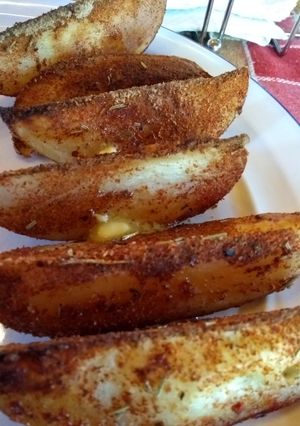 Una foto de Papas Bravas
