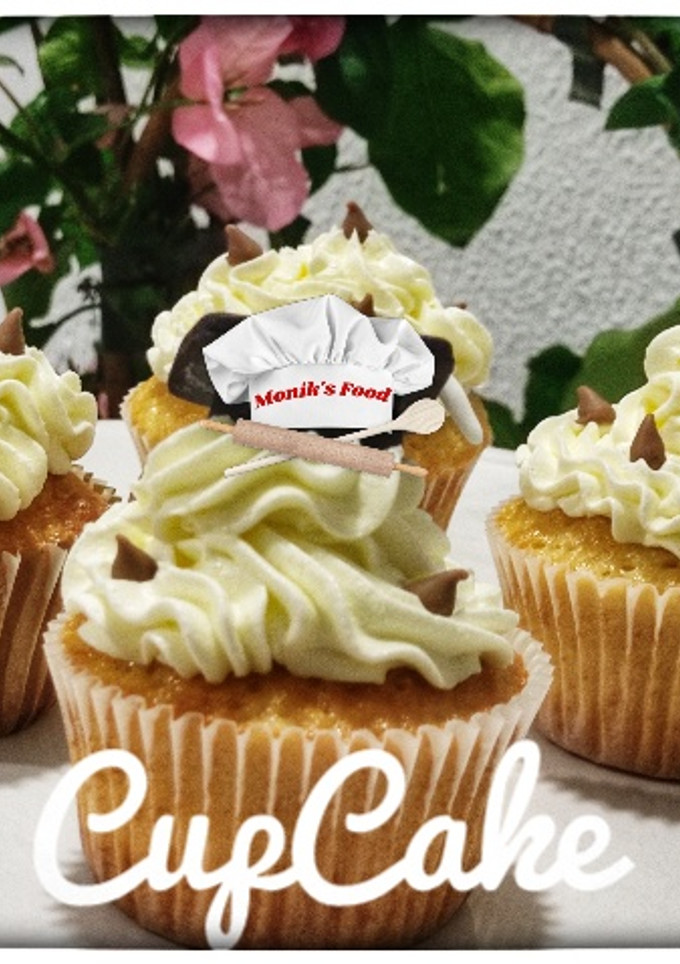 Una foto de 🧁 Cupcake 🧁con topping de buttercream