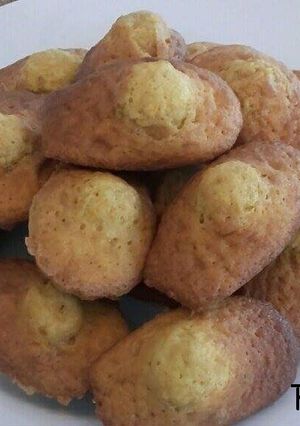 Une photo de Madeleine aux éclats de caramel