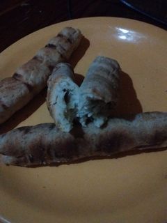 Una foto de Tortilla santiagueña al palo