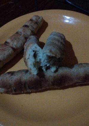 Una foto de Tortilla santiagueña al palo