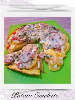 Foto resep Potato Omelette
