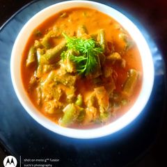 A picture of Beans Curry With No Oil.