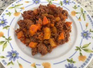 Una foto de Picadillo sencillo / rápido