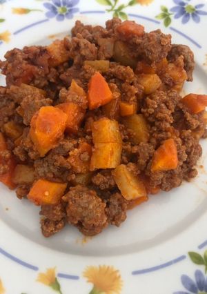 Una foto de Picadillo sencillo / rápido