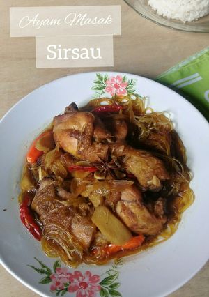 Foto resep Ayam Masak Sirsau