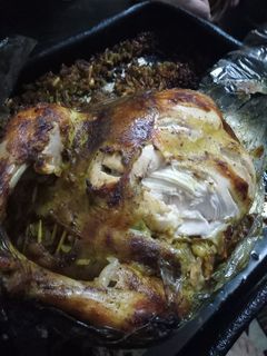 صورة لوصفة دجاج محشي