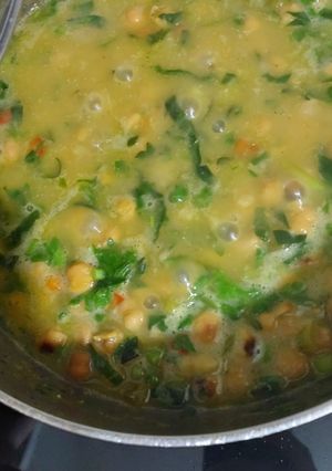 عکسی از دستور خوراک نخود