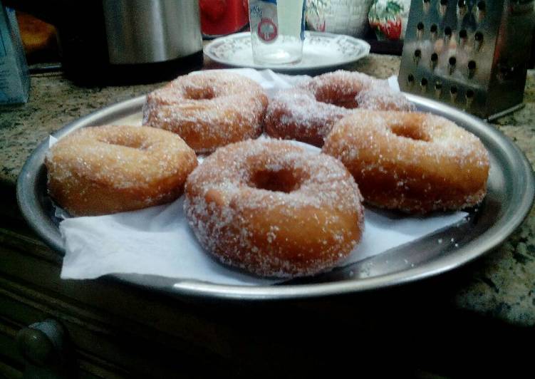 Steps to Prepare Homemade Boston donuts