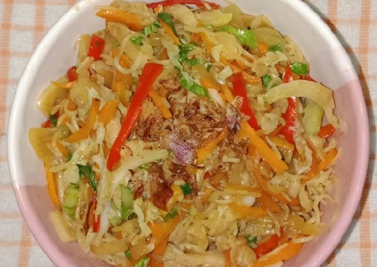 BIKIN NAGIH! Resep Misoa tumis sayur