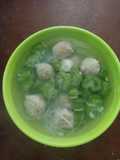 Sayur Oyong bakso (kisik/gambas)