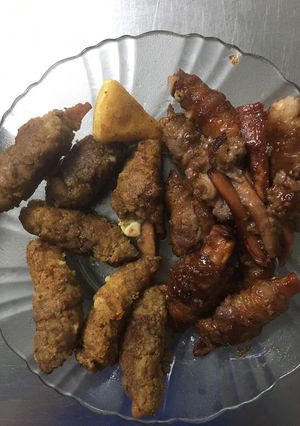 Hình của món Bò phô mai 2 món.