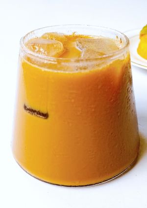 Foto resep Es Kopi Pandan Gula Aren