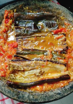 Foto resep Pecak terong ngampung