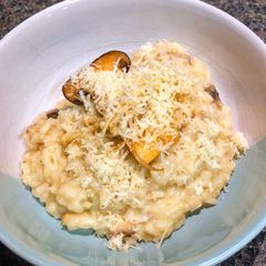 A picture of Mixed Mushroom Risotto.