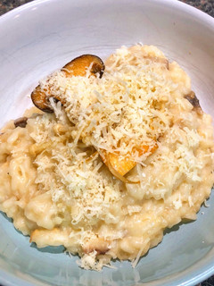 A picture of Mixed Mushroom Risotto.