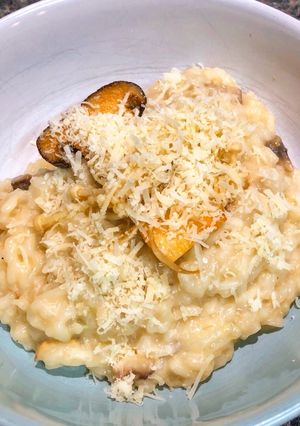 A picture of Mixed Mushroom Risotto.