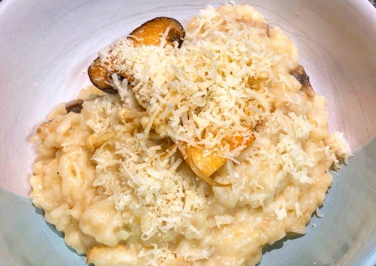 Steps to Make Perfect Mixed Mushroom Risotto