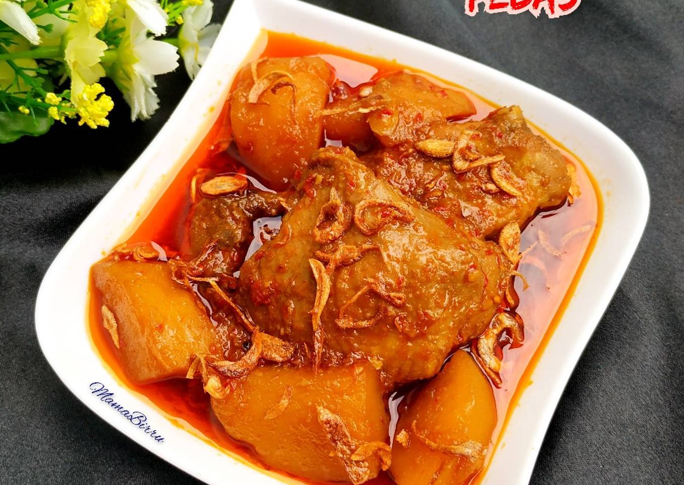 Semur Ayam Pedas