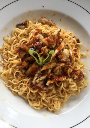 Foto resep Hot Spicy Chicken Noodle