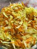 Ensalada de Repollo y zanahoria (Krautsalat)