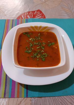 صورة لوصفة شوربة فريك سريعة