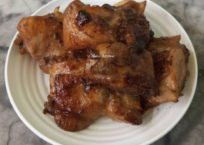 Resep Ayam Saus Tiram Tiga Bahan Oleh Anisatur Raehan Cookpad