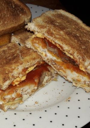 A picture of Surf and turf bargain sambo.
