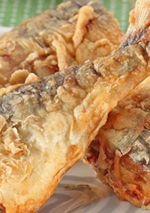 Foto resep Ikan   goreng bandeng balut tepung  aroma daun jeruk