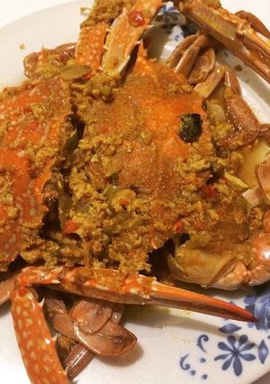 Foto resep Rajungan masak kuah kuning pedas