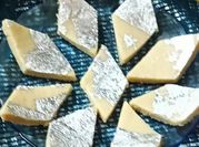 A picture of kaju mawa burfi