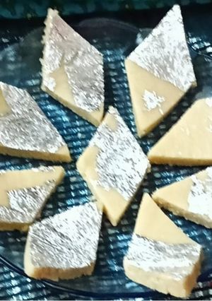A picture of Kaju Katli /Kaju Burfi.
