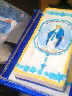 A picture of How to make a slab cake#christmasrevival.