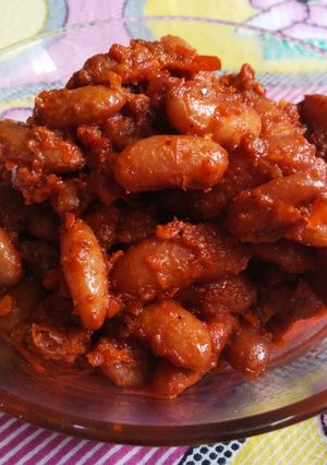 A picture of Masaledar Rajma.