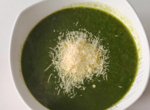 Una foto de Crema de Espinacas