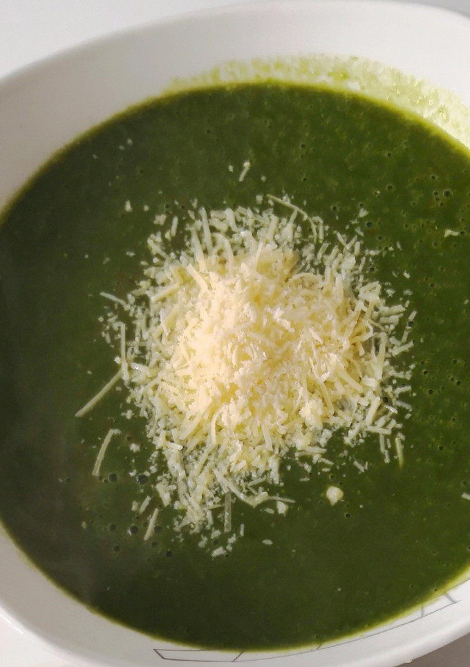 Una foto de Crema de Espinacas