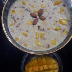 A picture of Traditional mango rice kheer recipe.