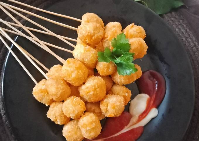 Sate pom pom tahu