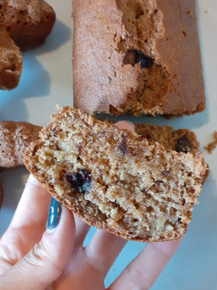 Una foto de Budín Integral de 🍌 vegano