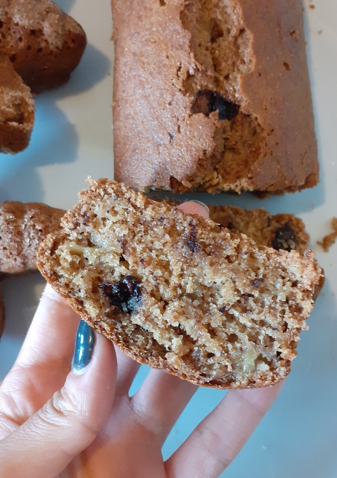 Una foto de Budín Integral de 🍌 vegano