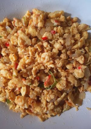 Foto resep Egg Crumble Simple dan Lezat
