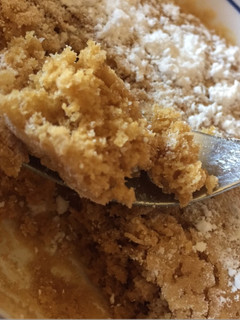 Una foto de Postre de vainilla en el microondas🧁