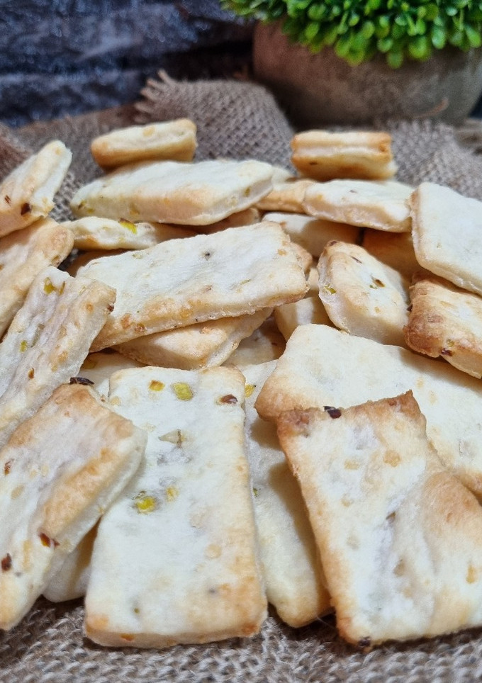 Una foto de GALLETITAS DE QUESO Y PUERROS ❤️
