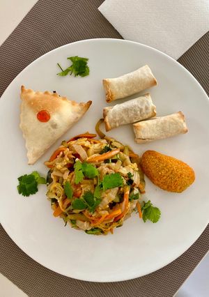 Une photo de Légumes sautés à l’asiatique