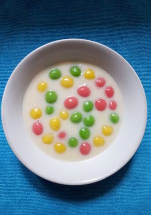 Foto resep Kolak biji salak ubi pelangi 🌈